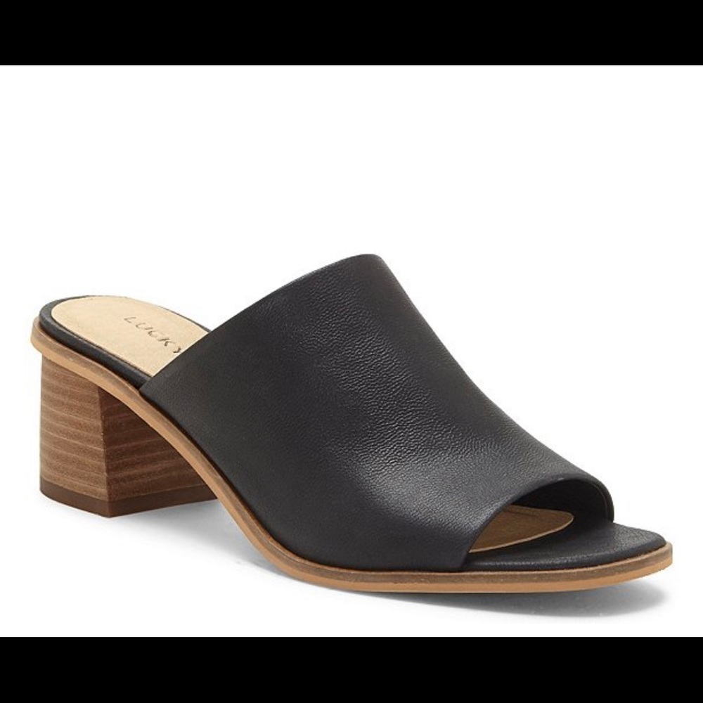 LUCKY BRAND Lutena block heel sandal 👡